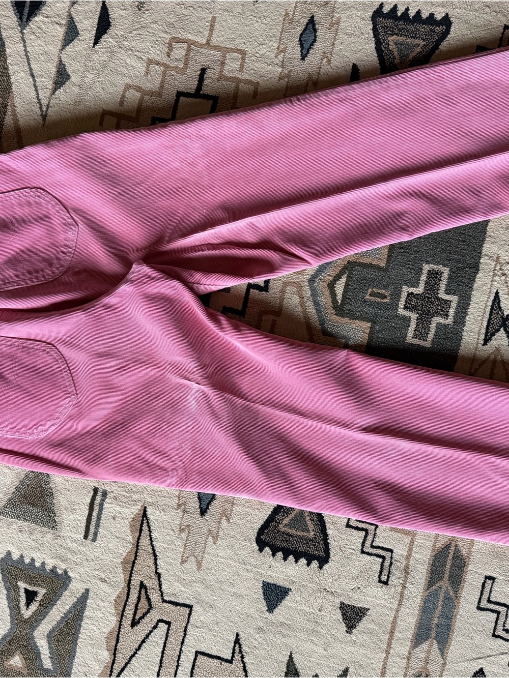 Wrangler Straight Leg Corduroy Jeans in Pink - Picture 7 of 7